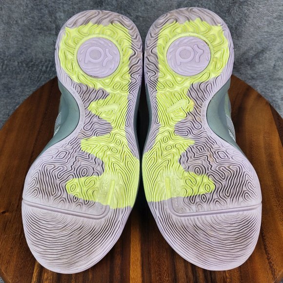 Nike KD Trey 5 X Basketball Shoes Men's 7 Particle Gray Lilac Athletic Sneakers - Picture 10 of 11